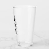 Beste mam ooit zwart aangepast script gepersonalis glas (Links)