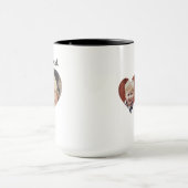 Beste mam op maat mok (Midden)