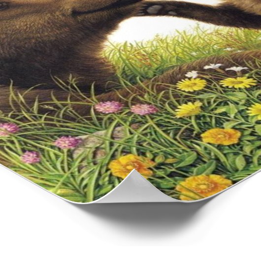 Beste mam  poster (Hoek)