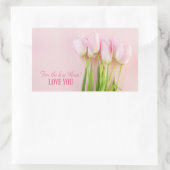 Beste mam rechthoekige sticker (Tas)