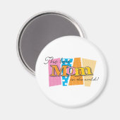 Beste Mam Wereld Magneet (Voorkant / Achterkant)