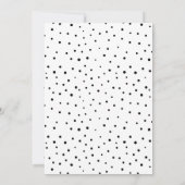 Beste mam | Zwarte Moderne kalligrafie-Moederdag Kaart (Achterkant)