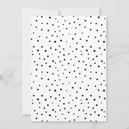 Beste mam | Zwarte Moderne kalligrafie-Moederdag Kaart (Achterkant)