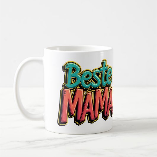 Beste Mama 2 Koffiemok (Links)