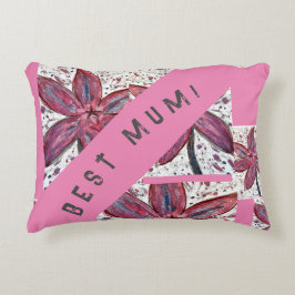 Beste mama! accent kussen