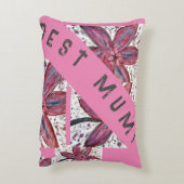 Beste mama! accent kussen (Achterkant (Verticaal))