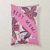 Beste mama! accent kussen (Voorkant(Verticaal))