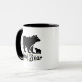 Beste mama beer cadeau voor moeders mok (Voorkant links)