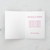 Beste mama beste mama ooit pastel elegante bloem kaart (Binnen)