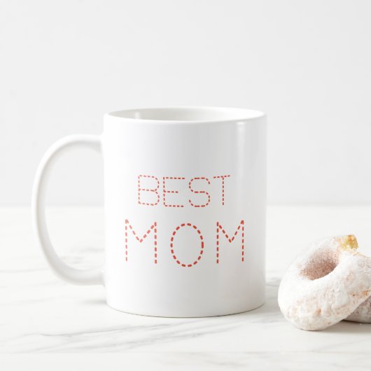 Beste mama beste moeder ooit beste moeder ooit koffiemok (Met donut)