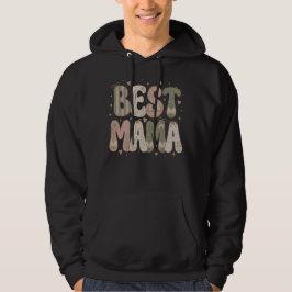 Beste Mama Boekachtig Bloemig Literair Ontwerp Hoodie