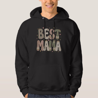 Beste Mama Boekachtig Bloemig Literair Ontwerp Hoodie