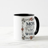 Beste mama cadeau mok (Voorkant rechts)