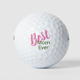 Beste mama Ever Golf Balls Golfballen