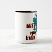 Beste mama Ever Koala Moederdag Tweekleurige Koffiemok (Center)