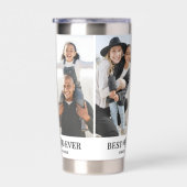 Beste Mama Foto Moeder Geïsoleerde Drinkbeker (Rechts)
