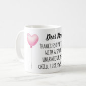 Beste mama. Fun Mok. Koffiemok (Voorkant links)
