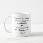 Beste mama Funny Perfect Moederdag Gift Koffiemok (Links)