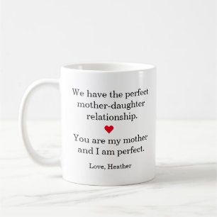 Beste mama Funny Perfect Moederdag Gift Koffiemok