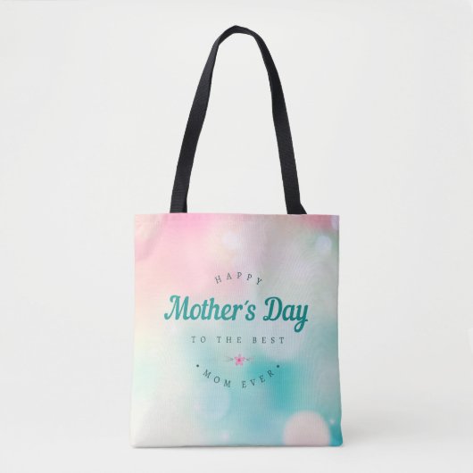 Beste mama Happy Moederdag | CANVAS TAS (Voorkant)