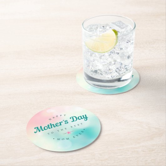 Beste mama Happy Moederdag | ONDERZETTER (Insitu)