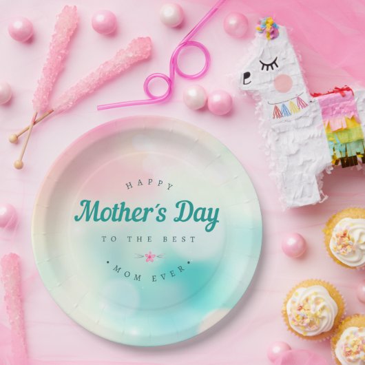 Beste mama Happy Moederdag | Papieren Bord (Feest)