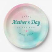 Beste mama Happy Moederdag | Papieren Bord (Voorkant)