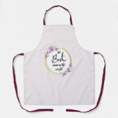 Beste mama Happy Moederdag Schort (Voorkant)