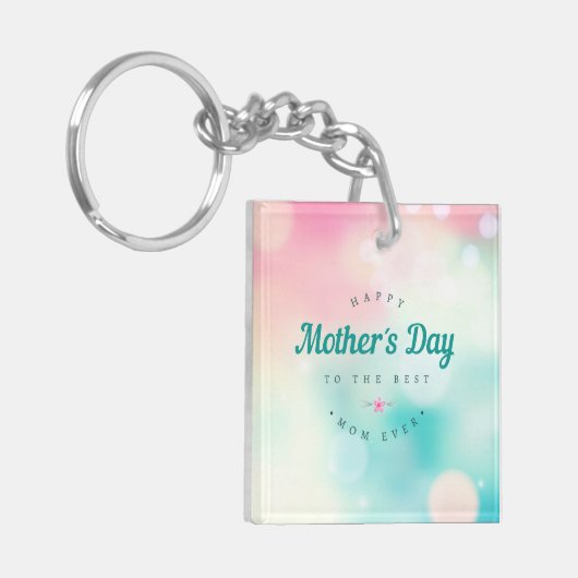 Beste mama Happy Moederdag | SLEUTELHANGER (Voorkant Links)