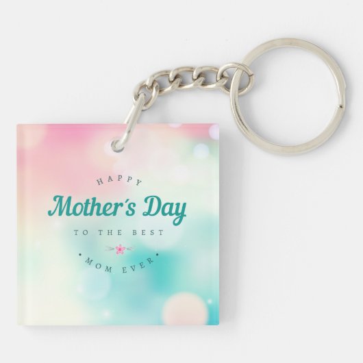 Beste mama Happy Moederdag | SLEUTELHANGER (Achterkant)