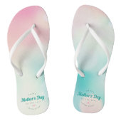 Beste mama Happy Moederdag | TEENSLIPPERS (Voetbed)