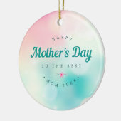 Beste mama Happy Moederdag | Versiering Keramisch Ornament (Links)
