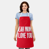 Beste mama, ik hou van je schort (Gedragen)