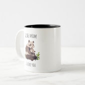 Beste mama "Ik hou van je" voor Moederdag Mok (Voorkant links)