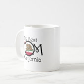 Beste mama in Californië 11 oz Mok (Voorkant links)