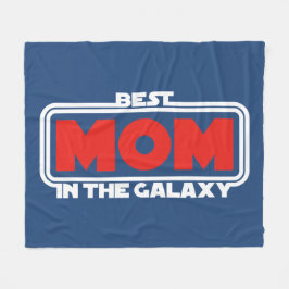 Beste mama in de Galaxy Fleece Deken