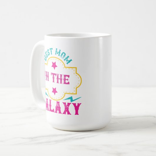Beste mama in de Galaxy Koffiemok (Voorkant links)