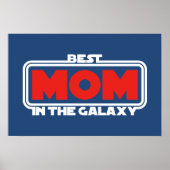 Beste mama in de Galaxy Poster (Voorkant)