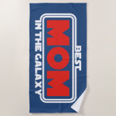 Beste mama in de Galaxy Strandlaken (Voorkant)