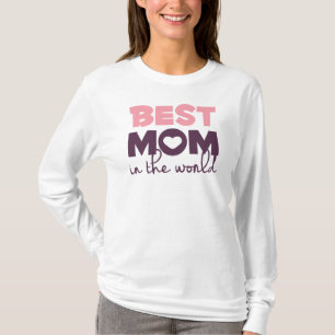 Beste mama in de Moederdag van de wereld SHIRT S
