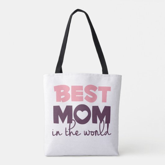 Beste mama in de Moederdag van de wereld Tote Bag (Achterkant)