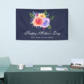 Beste mama in de Rozen van de Wereld Spandoek (Beurs)