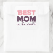 Beste mama in de Sticker van de Wereld (Tas)