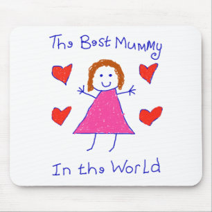 Beste mama in de wereld muismat