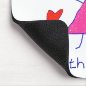 Beste mama in de wereld muismat (Hoek)