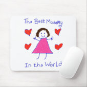 Beste mama in de wereld muismat (Met muis)