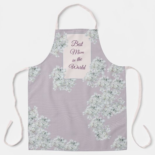 Beste mama in de wereld schort (Voorkant)