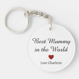 Beste mama in de wereld Sleutelhanger - Cadeau voo