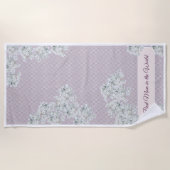 Beste mama in de wereld strandlaken (Voorkant)