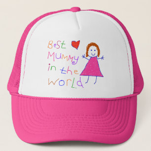 Beste mama in de wereld trucker pet